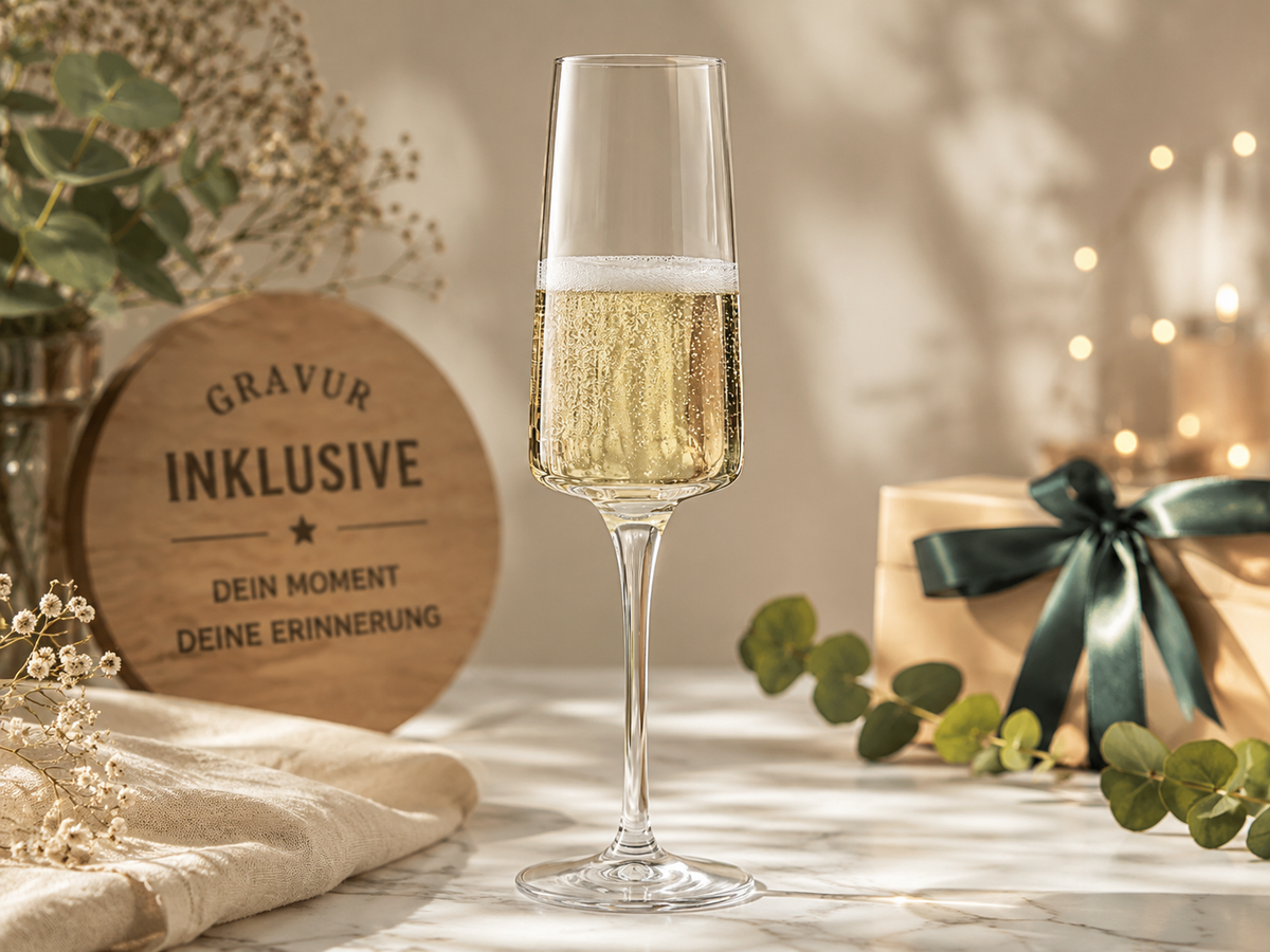 Champagnergläser im 2er-Set